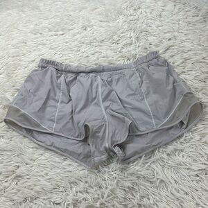 Lululemon Hotty Hot Short II *2.5" White